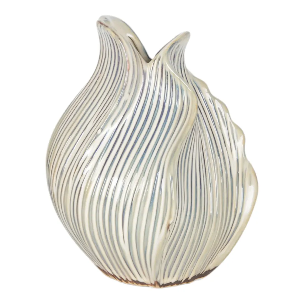 DYLANWORTH WHITE VASE 8 (IN)
