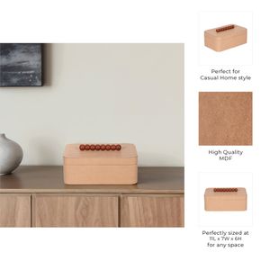 WATSONWOOD IVORY BOX 6 (IN) 11