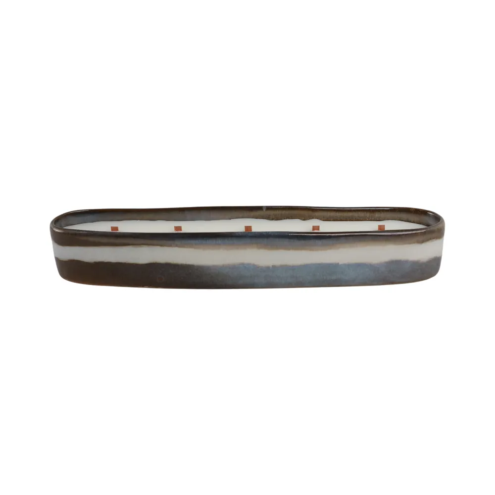 DALEYSTONE BLUE WAVES VELHA CANDLE 3 (IN)