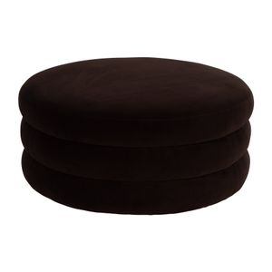 BLAKEGROVE BROWN OTTOMAN 17 (IN) 1