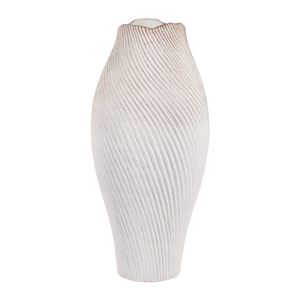 DENNINGLAND WHITE VASE 26 (IN) 7