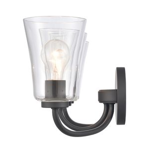 Emily 23'' Wide 3-Light Vanity Light - Matte Black 4