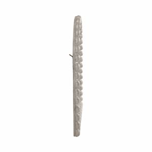 22X30 LARGE KNOBBY ARCH MIRROR, WHITE 4