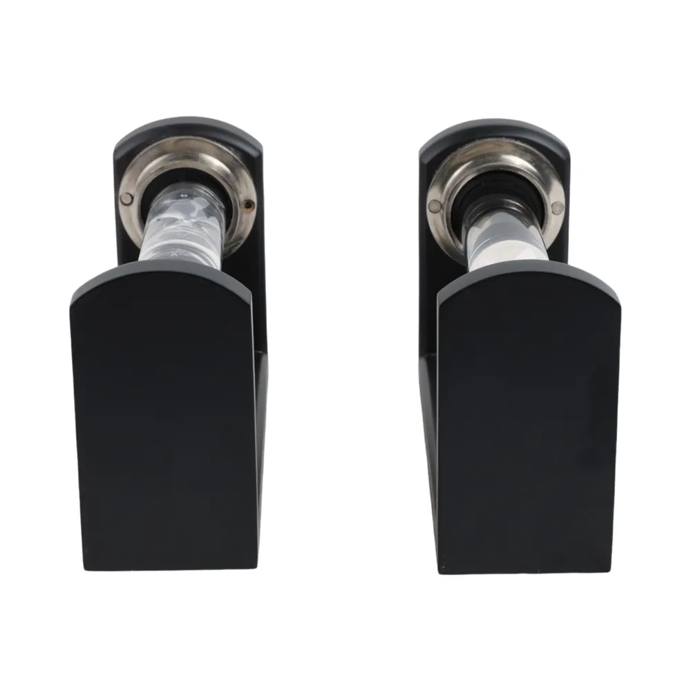 RAFEMOOR SET OF 2 BLACK BOOKENDS 8 (IN)