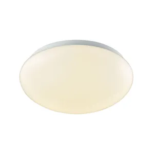 Kalona 10'' Wide Integrated LED Flush Mount - White with a White Acrylic Diffuser 1