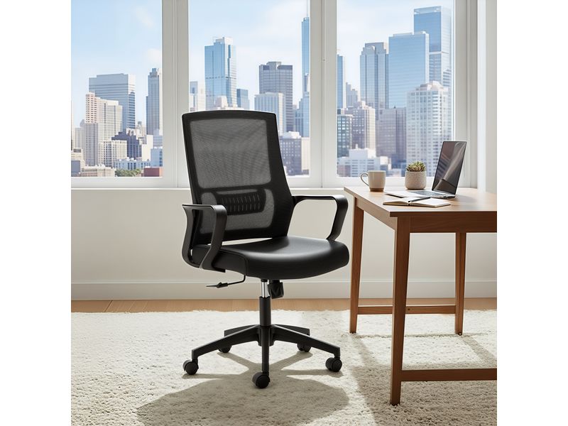 Jett Low Back Office Chair Black 2