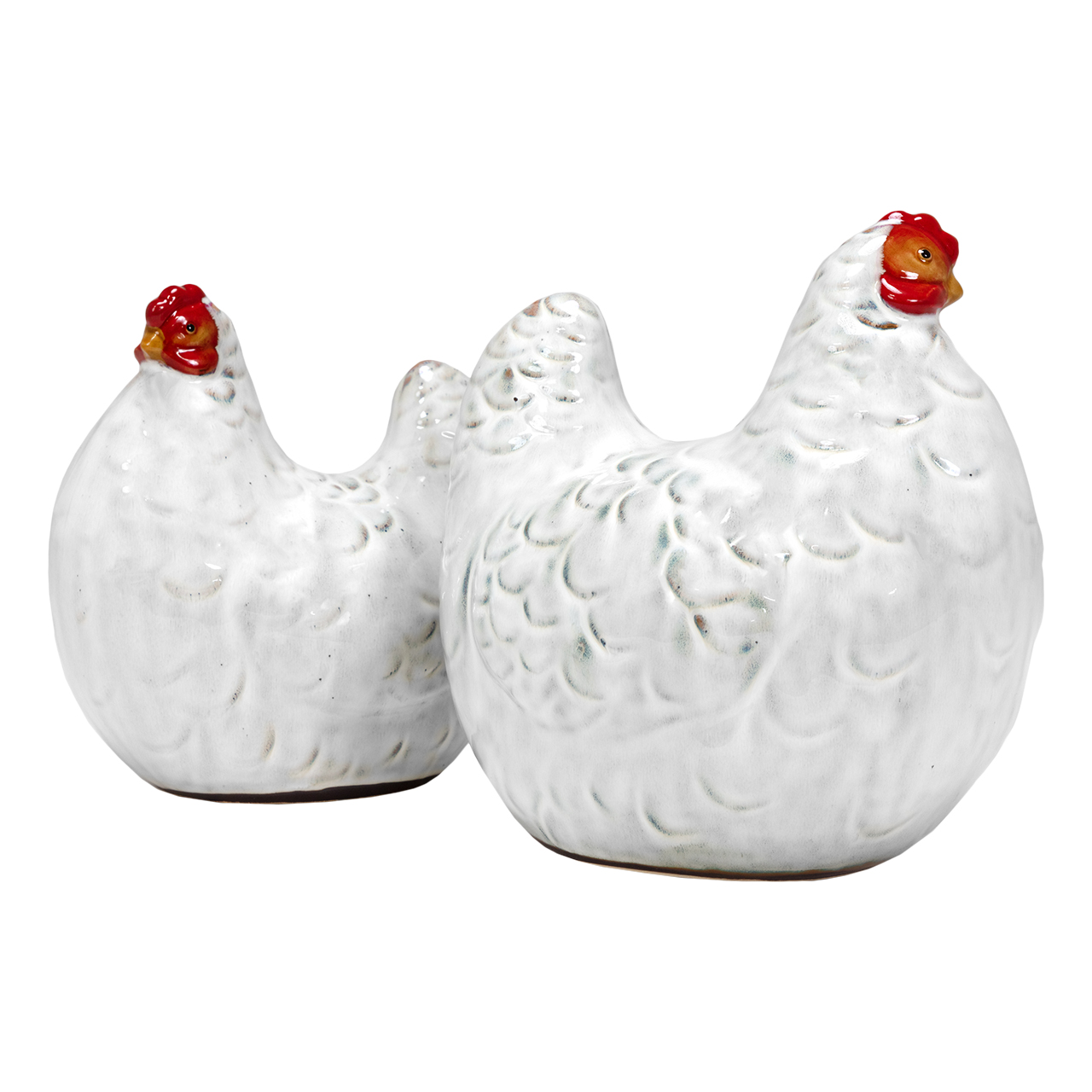 Avari Large Hen Figurine 8