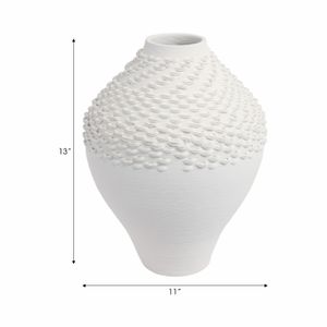 GARTONWAY IVORY VASE 13 (IN) 9