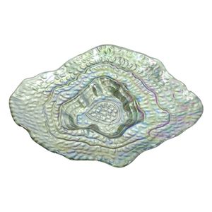 13" GREEN OYSTER PLATE 1