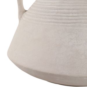 CLINTONWIND WHITE VASE 15 (IN) 6