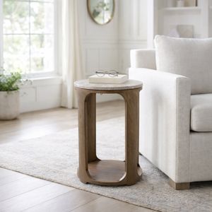 DASHHAVEN BROWN TABLE 23 (IN) 10