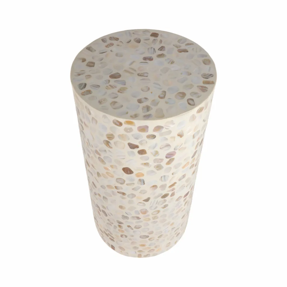 23" ALLERD MOTHER & PEARL COCKTAIL TABLE