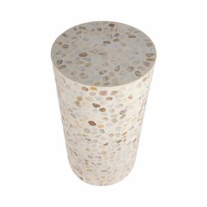 23" ALLERD MOTHER & PEARL COCKTAIL TABLE 5