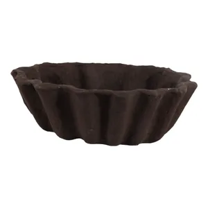 HADFIELDOAK BROWN BOWL 4 (IN) 4