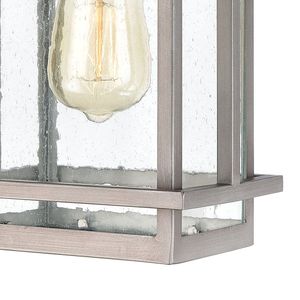 Breckenridge 13'' High 1-Light Outdoor Sconce - Weathered Zinc 4
