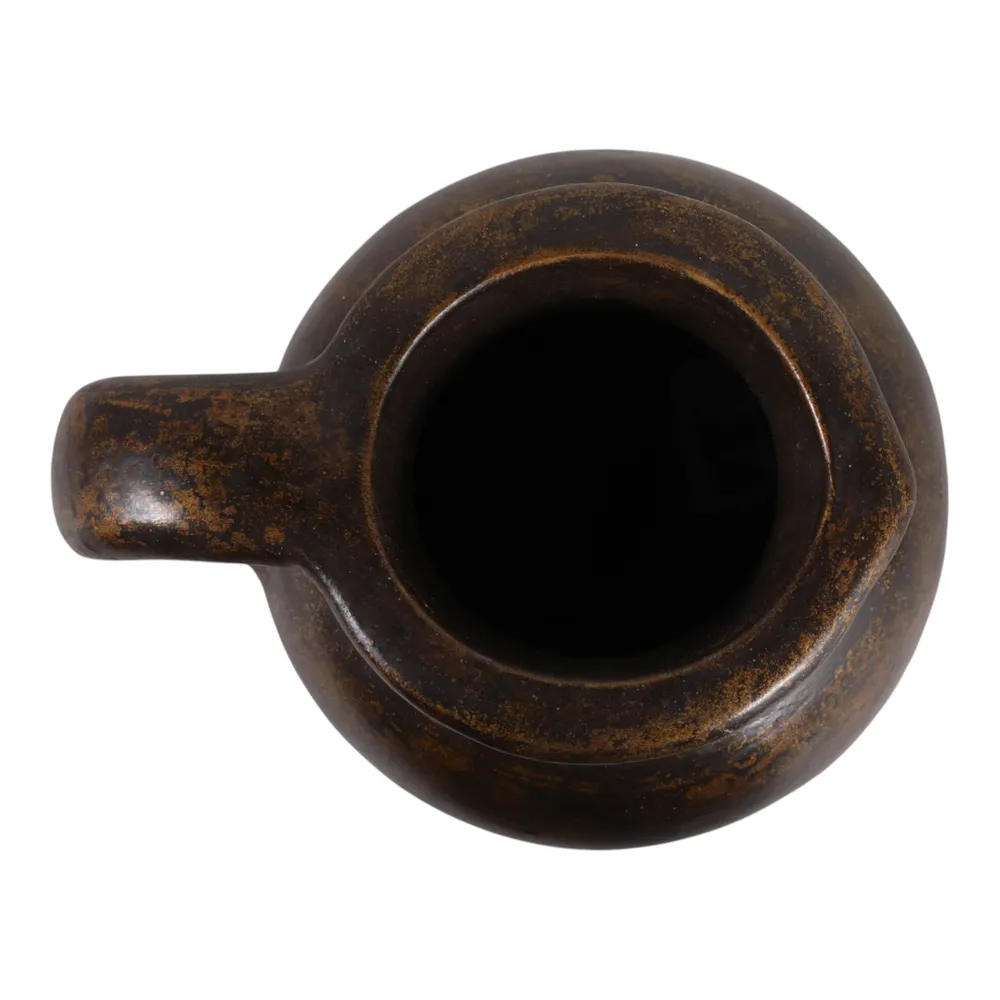 SHERMANGROVE GOLD VASE 9 (IN)