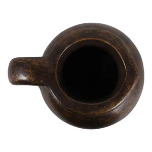 SHERMANGROVE GOLD VASE 9 (IN) 9