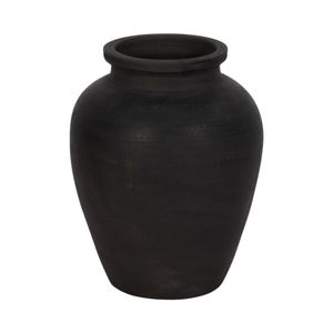 HAWLEYWORTH BLACK VASE 11 (IN) 1