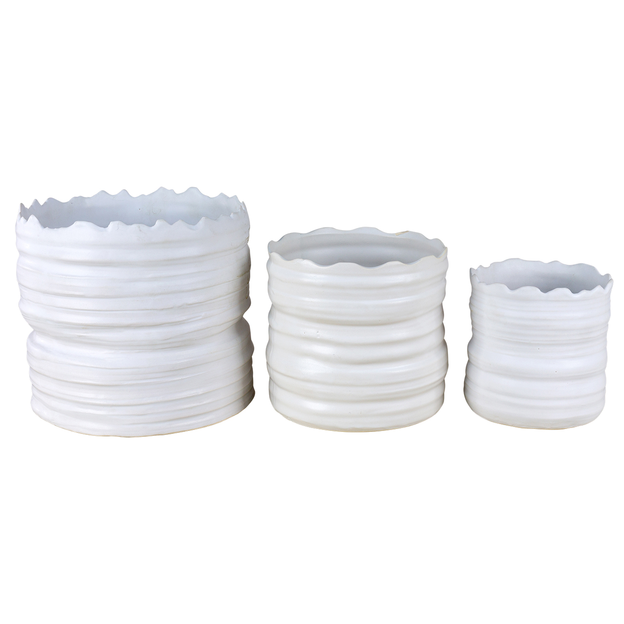 Lace Planters -Set 3 3