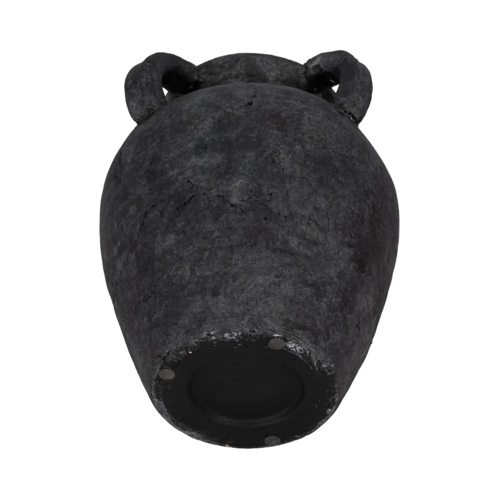 SKYELAKE BLACK VASE 10 (IN)