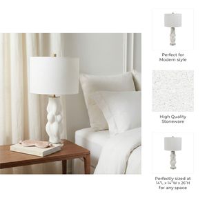 REGANPARK WHITE LAMP 26 (IN) 8