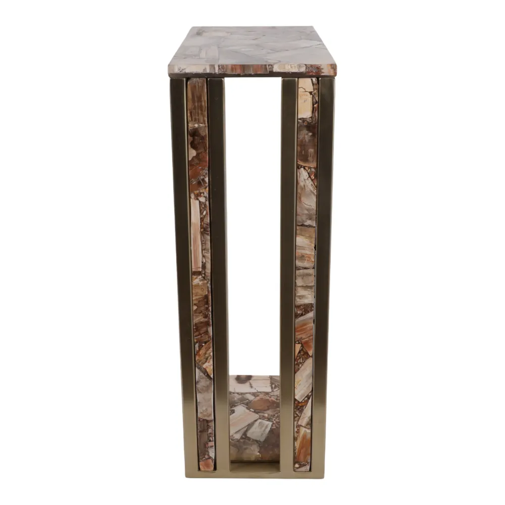 ALDENPORT GOLD TABLE 24 (IN)