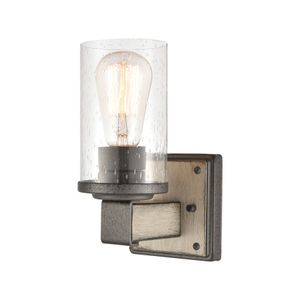 Annenberg 9'' High 1-Light Sconce - Anvil Iron 3