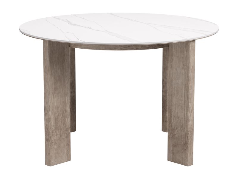 Oceanveil Round Dining Table White 4