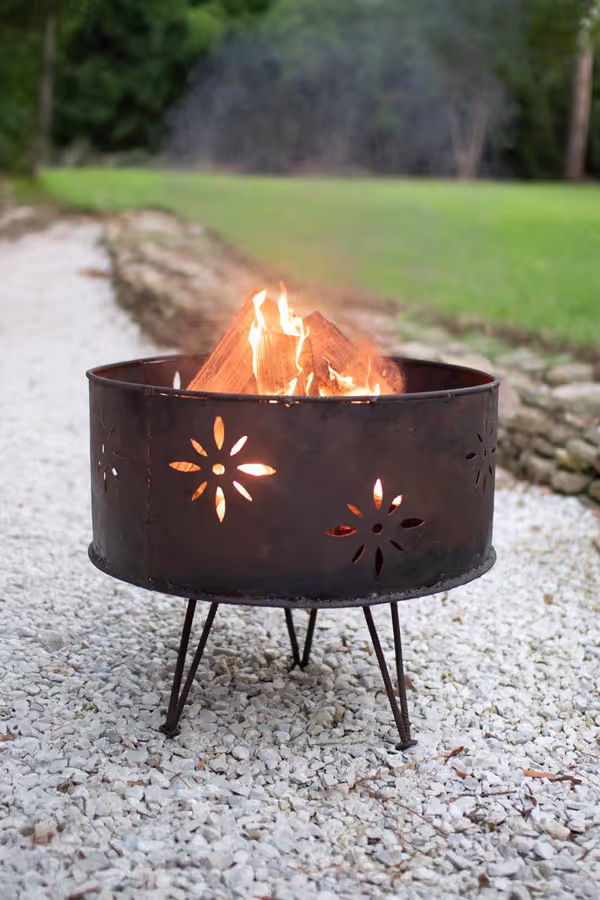 New Rustic Iron Fire Pit