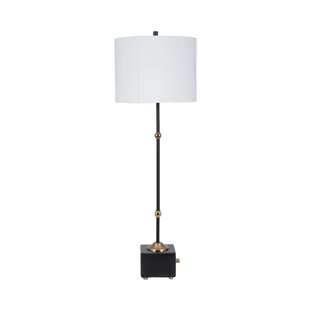 DALEYMOOR BLACK LAMP 36 (IN)