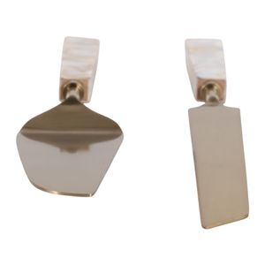 CARVERMOOR SET OF 2 WHITE SERVEWARE 1 (IN) 8