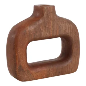 BAYFIELD BROWN VASE 7 (IN) 4