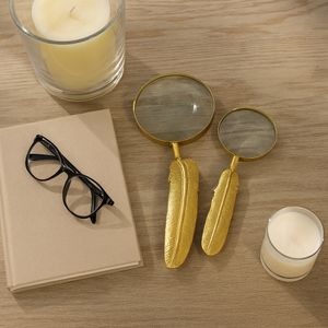 DYLANLAND SET OF 2 GOLD DECOR 1 (IN) 10