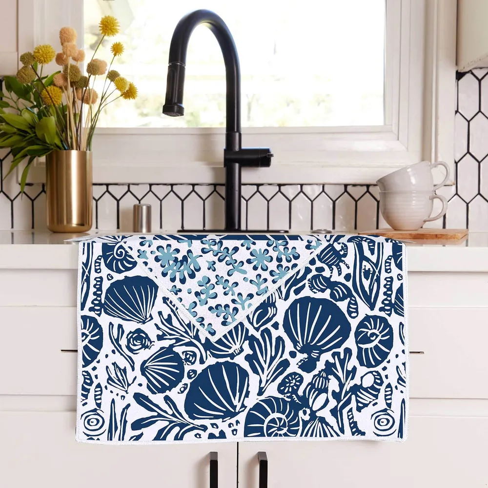 Sea Life Eco Kitchen Tea Towel