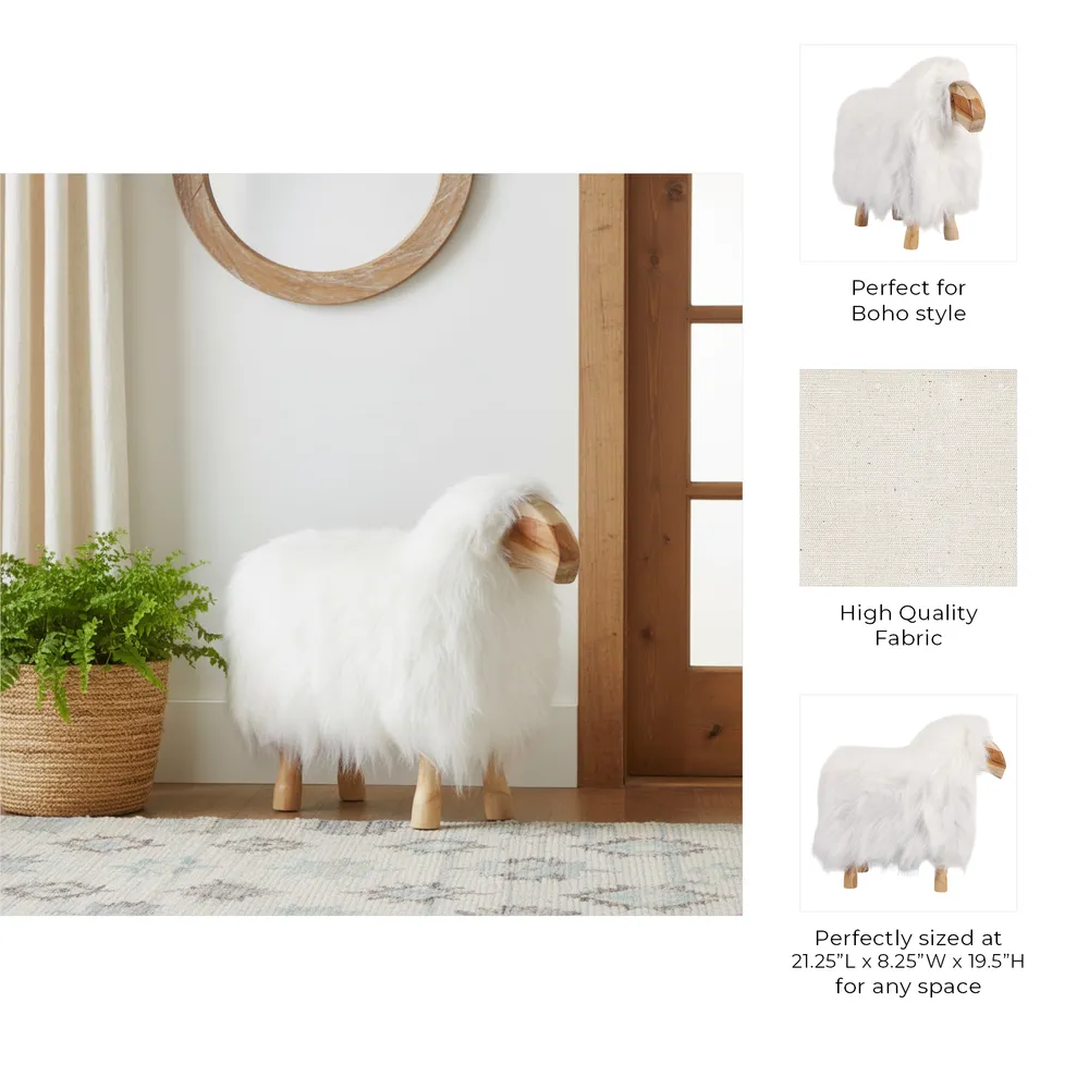 LEOLAND WHITE DECOR 20 (IN)