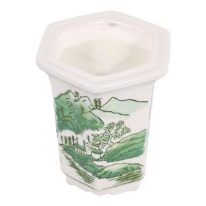 NICKRUN GREEN CANDLE 5 (IN) 6