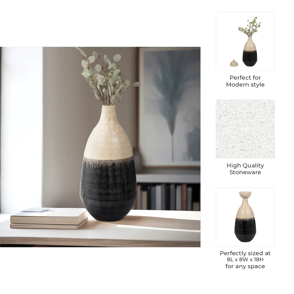 JANERUN IVORY VASE 18 (IN)