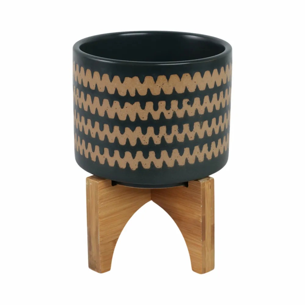 CADENROSE GREEN PLANTER 7 (IN)