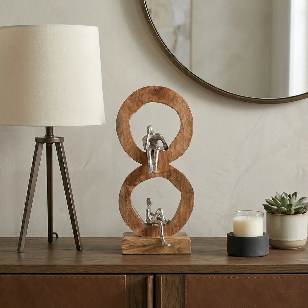 GRAHAMSIDE BROWN DECOR 17 (IN)