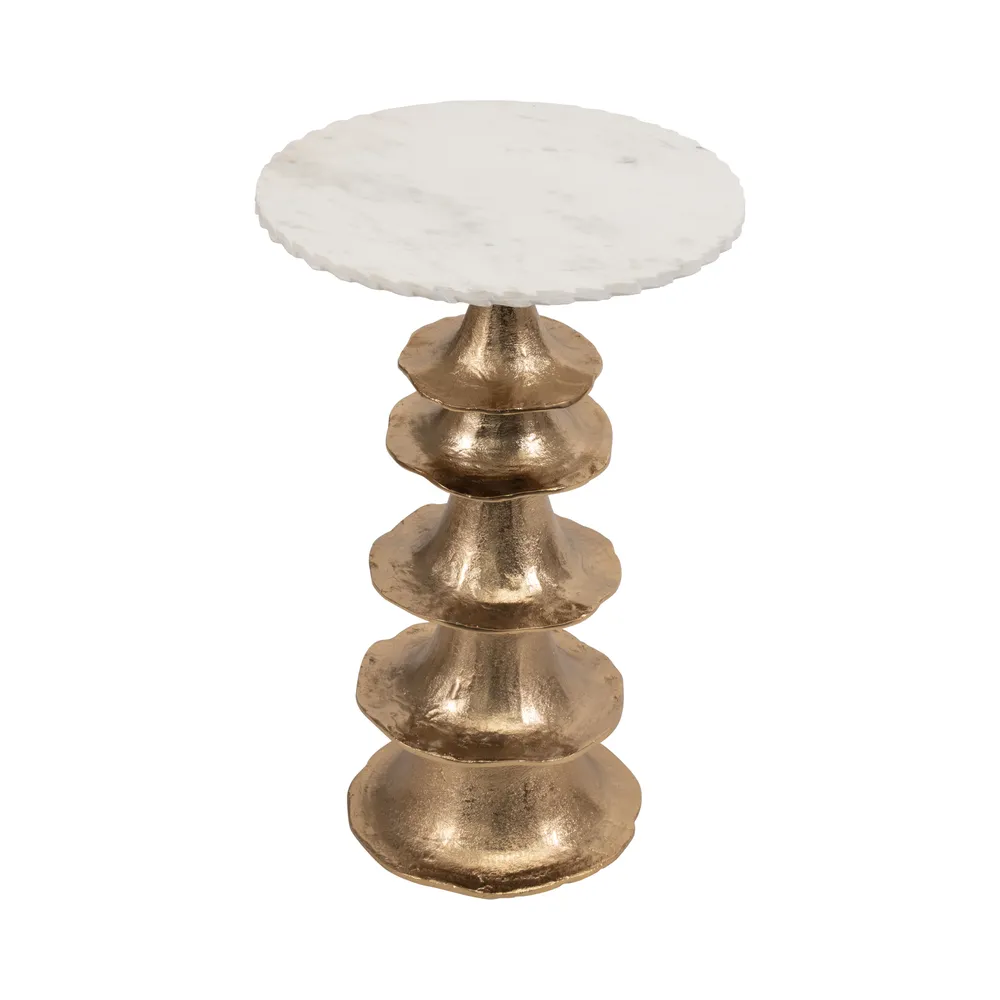 HAVENSTONE WHITE TABLE 24 (IN)