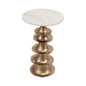 HAVENSTONE WHITE TABLE 24 (IN) 4