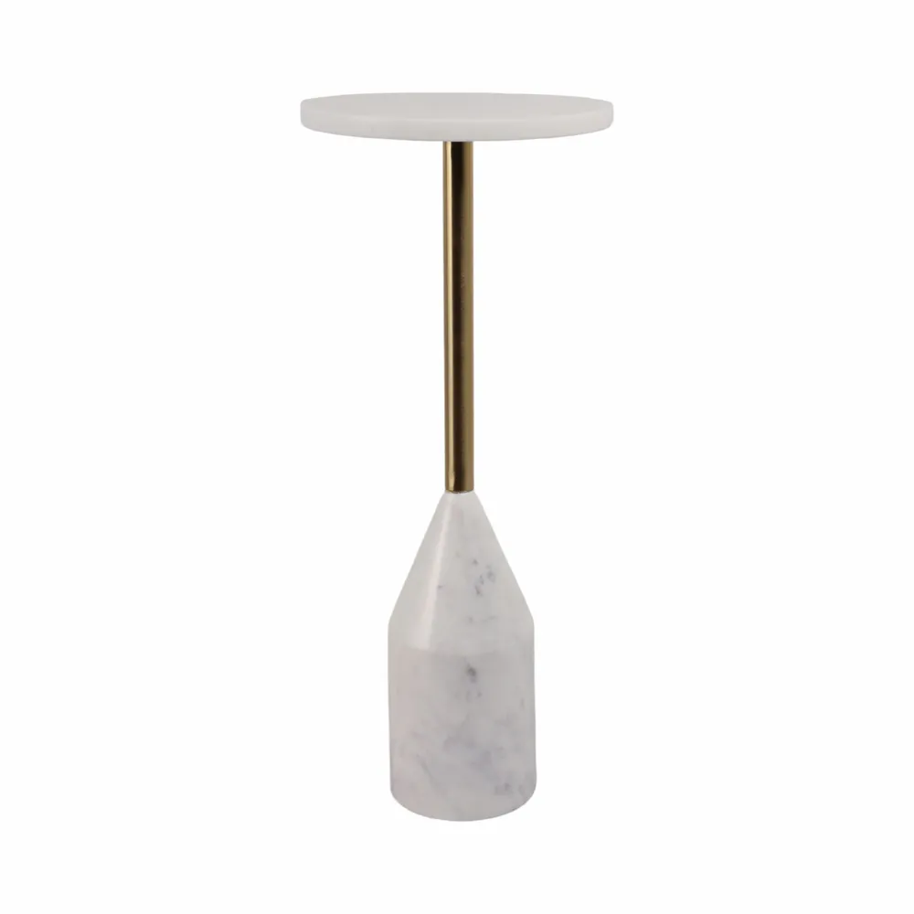 HARDWICKTON WHITE TABLE 24 (IN)
