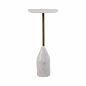 HARDWICKTON WHITE TABLE 24 (IN) 5