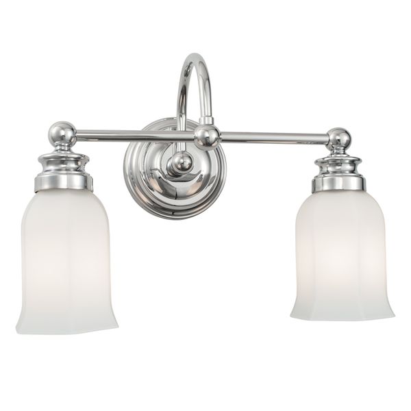 Emilia 15'' Wide 2-Light Vanity Light - Chrome