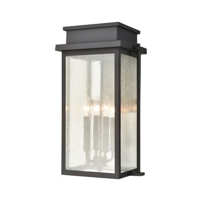 Braddock 20″ High 4-Light Outdoor Sconce - Architectural Bronze