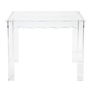 Jacobs Nesting Table - Set of 3 Square Clear 8