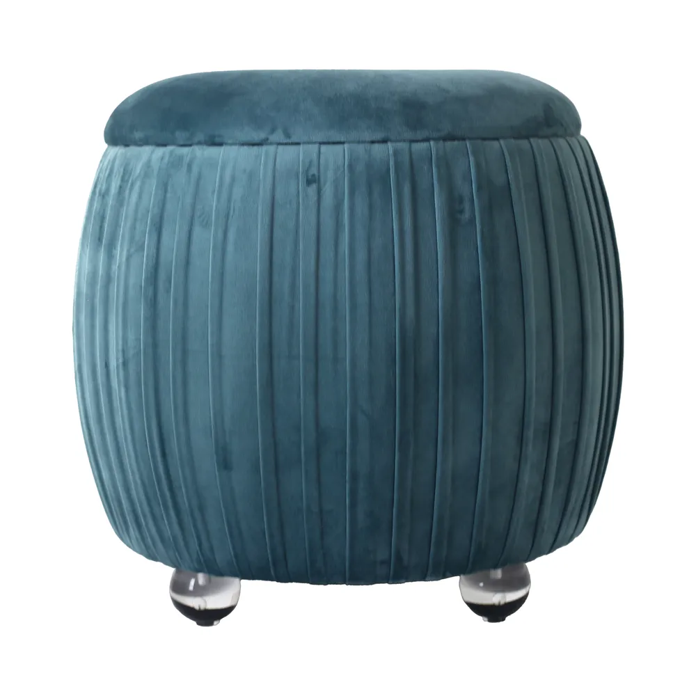 HENLEYFORD BLUE STOOL 18 (IN)