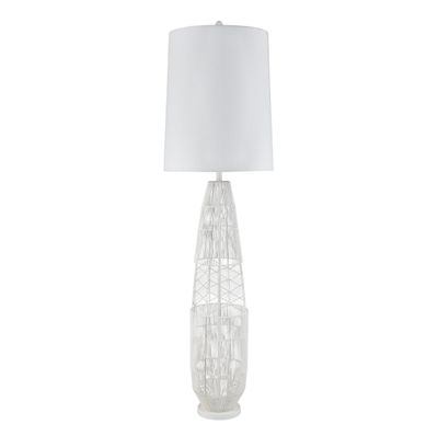 Husk 63″ High 1-Light Floor Lamp - White