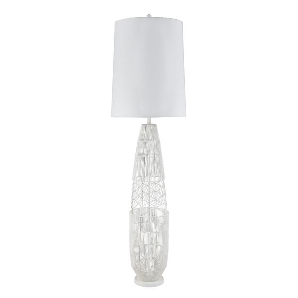 Husk 63'' High 1-Light Floor Lamp - White