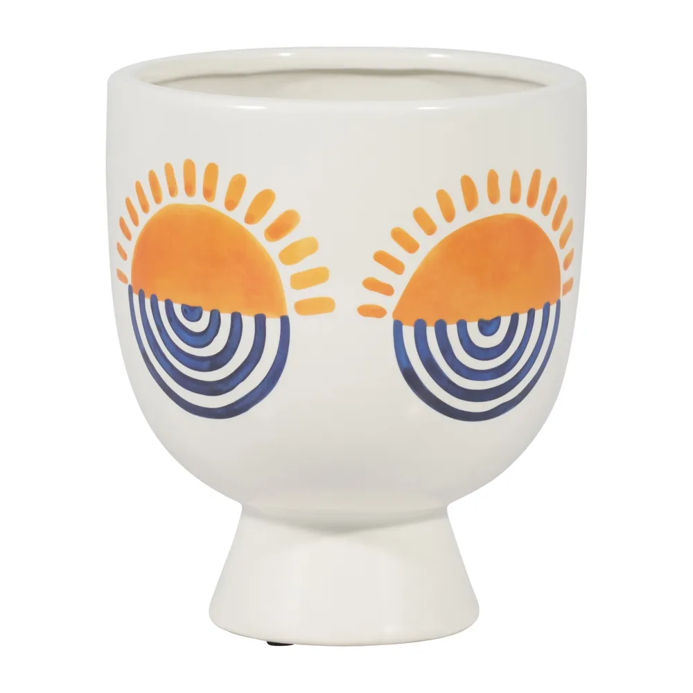 FOSTERMOOR WHITE PLANTER 7 (IN)